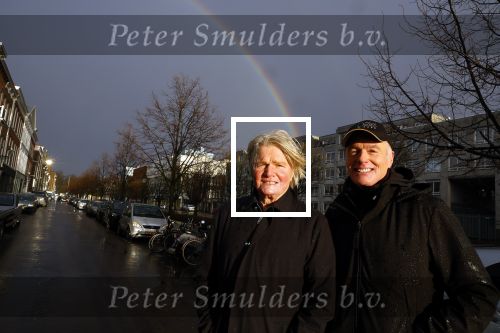 Den Haag 4 februari 2022
Rob en Ferdi Bolland worden geeerd met een plakaat op de muur van een huis met een tekst van 1 van hun liedjes daarop. Het hangt in de straat waar Rob Bolland woont.
