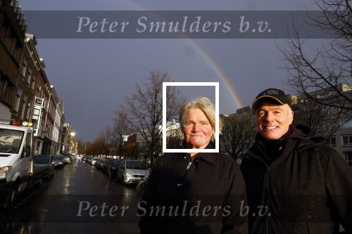 Den Haag 4 februari 2022
Rob en Ferdi Bolland worden geeerd met een plakaat op de muur van een huis met een tekst van 1 van hun liedjes daarop. Het hangt in de straat waar Rob Bolland woont.