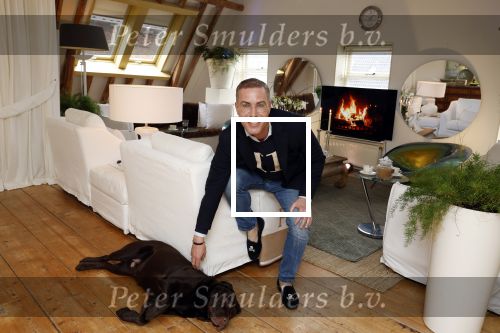 Leeuwarden 9 februari 2022
Rogier Smit in zijn nieuwe huis met zijn hond brownie