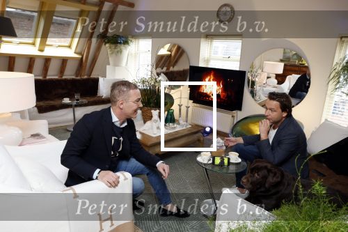 Leeuwarden 9 februari 2022
Rogier Smit in zijn nieuwe huis met zijn hond brownie. 
Matthijs Albers interviewt hem