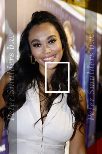 Amsterdam 7 februari 2022
Premiere Marry me in pathe arena. Romy Monteiro met vriend Jasper Suyk