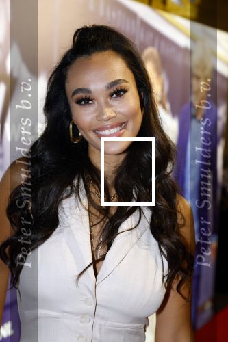 Amsterdam 7 februari 2022
Premiere Marry me in pathe arena. Romy Monteiro met vriend Jasper Suyk