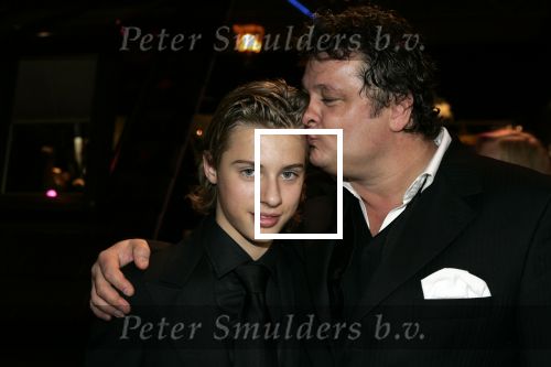Amsterdam 8 december 2005
VIP avond miljonairs fair in Rai. 
Ruud Hiensch met zoon
Peter Smulders bv