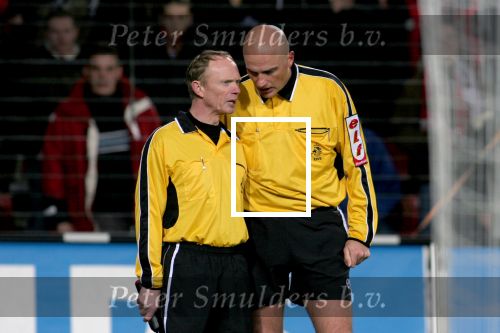 Eindhoven 2 Februari 2005 PSV-RBC eindstand 4-1. 
Strafschoppenfestijn. Scheidsrechter Roland v d Hilst geeft 4 penaltys