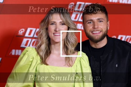 Hilversum 10 januari 2022
Q music awards in studio 21 op het mediapark in Hilversum. Suzanne en Freek