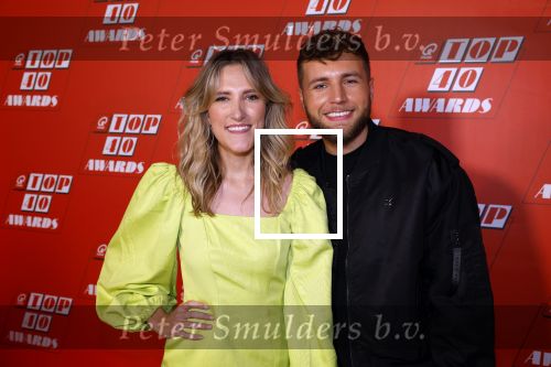 Hilversum 10 januari 2022
Q music awards in studio 21 op het mediapark in Hilversum. Suzanne en Freek