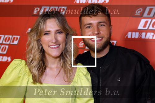 Hilversum 10 januari 2022
Q music awards in studio 21 op het mediapark in Hilversum. Suzanne en Freek