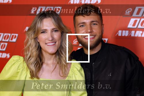 Hilversum 10 januari 2022
Q music awards in studio 21 op het mediapark in Hilversum. Suzanne en Freek