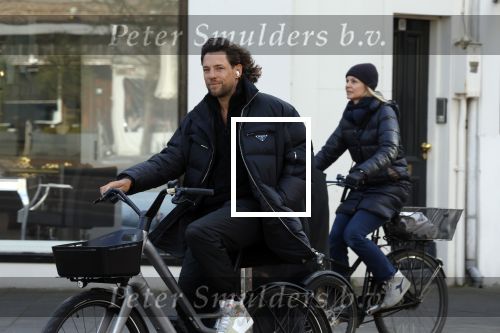 Amsterdam 11 februari 2022
Thomas Dekker op zijn fiets in AMSTERDAM.