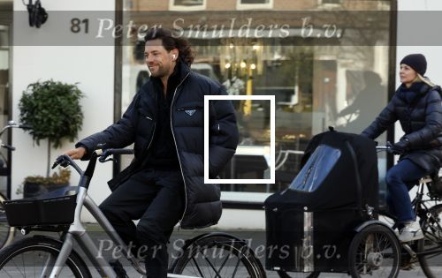 Amsterdam 11 februari 2022
Thomas Dekker op zijn fiets in AMSTERDAM.