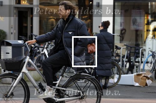 Amsterdam 11 februari 2022
Thomas Dekker op zijn fiets in AMSTERDAM.