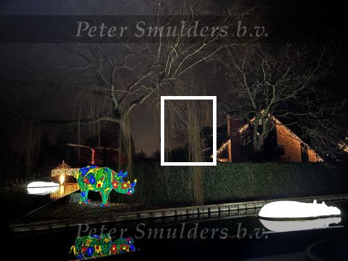 Vinkeveen 4 januari 2022
Kerstverlichting bij het huis van Tino Martin