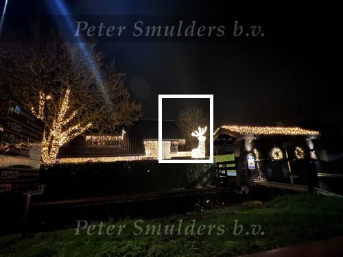 Vinkeveen 4 januari 2022
Kerstverlichting bij het huis van Tino Martin