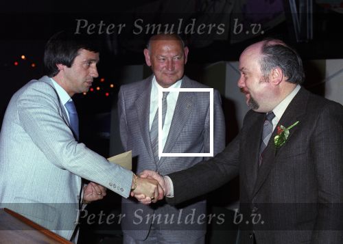 Eindhoven 1979
Feest Supportersclub PSV (60 jaar bestaan) opgericht in 1920 en is de oudste supp. club van Nederland.
Voorzitter Ad Schreuders
Foto Peter Smulders BV