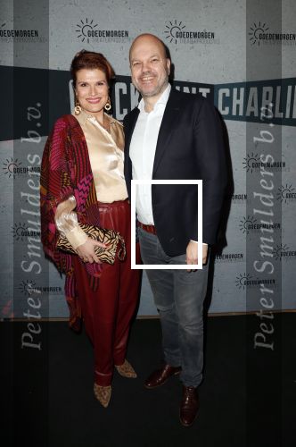 Spijkenisse 30 januari 2023
Premiere Checkpoint Charlie.
Anouk v Nes met partner