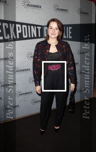 Spijkenisse 30 januari 2023
Premiere Checkpoint Charlie. Barbara Sloesen met partner