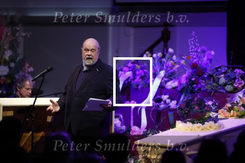 Amsterdam 4 februari 2023
Herdenkingsdienst/Begrafenis Heddy Lester.
Bert Simhoffer kwam met zijn vrouw
