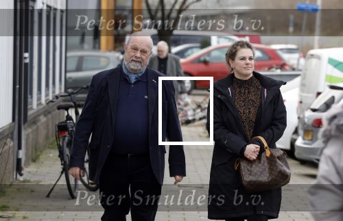 Amsterdam 4 februari 2023
Herdenkingsdienst/Begrafenis Heddy Lester.
Bert Simhoffer kwam met zijn vrouw