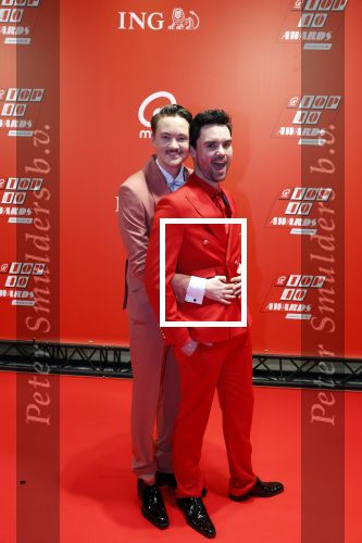 Rotterdam 3 februari 2023
Qmusic awards in AHOY. Bram Krikke  en Domien Verschuuren