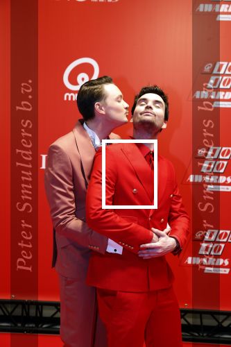 Rotterdam 3 februari 2023
Qmusic awards in AHOY. Bram Krikke  en Domien Verschuuren