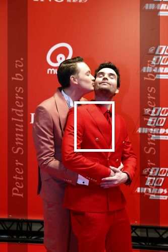 Rotterdam 3 februari 2023
Qmusic awards in AHOY. Bram Krikke  en Domien Verschuuren