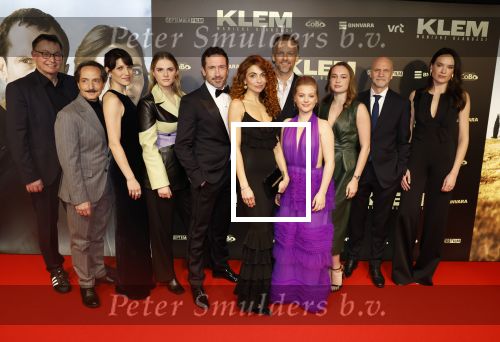 Amsterdam 30 januari 2023
Premiere Klem in Tuschinski met in de hoofdrollen Georgina Verbaan Barry Atsma Jacob Derwig Claudia Vismara Antonio Rampino Zoe Cusell Yenthe Bos en Marie  Mae v Zuilen.