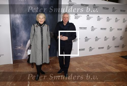 Amsterdam 9 februari 2023
Premiere Messa da Requiem van het Nationaal ballet in de Stopera. Cees Dam en Mevr v Loon de la Bouchere