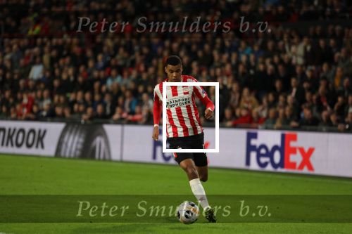 Eindhoven, 24 Oktober 2019
PSV-Lask Linz, eindstand 0-0
Uefa Europa League Groepsfase
Cody Gakpo