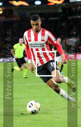 Eindhoven, 24 Oktober 2019
PSV-Lask Linz, eindstand 0-0
Uefa Europa League Groepsfase
Cody Gakpo