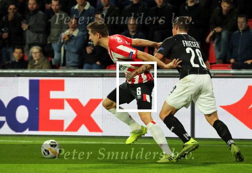 Eindhoven, 24 Oktober 2019
PSV-Lask Linz, eindstand 0-0
Uefa Europa League Groepsfase
Daniel Schwaab