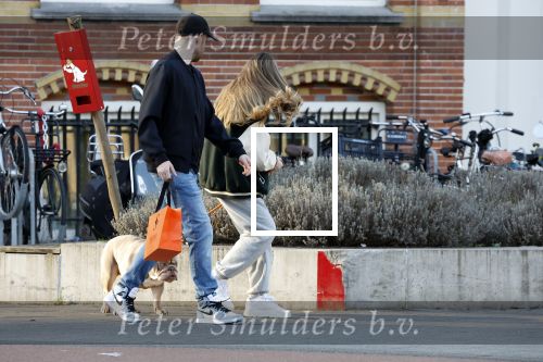 Amsterdam 13 februari 2023
Davy Klaassen met vriendin en hond in Amsterdam zuid