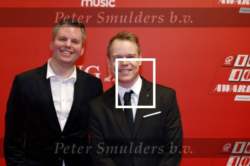 Rotterdam 3 februari 2023
Qmusic awards in AHOY. Edwin Noorlander en Lars Boele