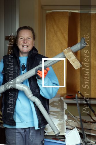 Noordwijk 1 februari 2023
Erica Meiland en Martien Meiland aan het slopen in hun nieuwe pension . Het gaat code Rose heten