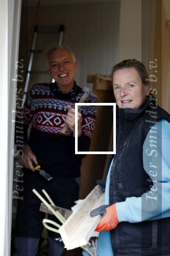 Noordwijk 1 februari 2023
Erica Meiland en Martien Meiland aan het slopen in hun nieuwe pension . Het gaat code Rose heten