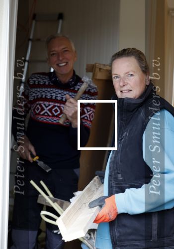 Noordwijk 1 februari 2023
Erica Meiland en Martien Meiland aan het slopen in hun nieuwe pension . Het gaat code Rose heten
