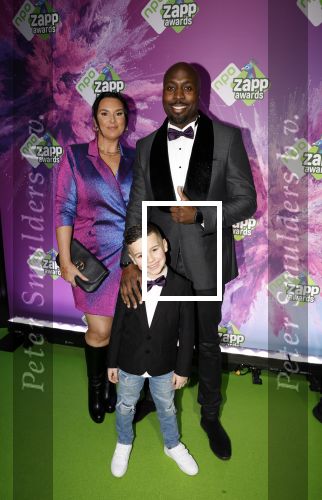 Hilversum 28 januari 2023
Zapp awards in studio 21 . Fernando Halman met vrowu en zoon