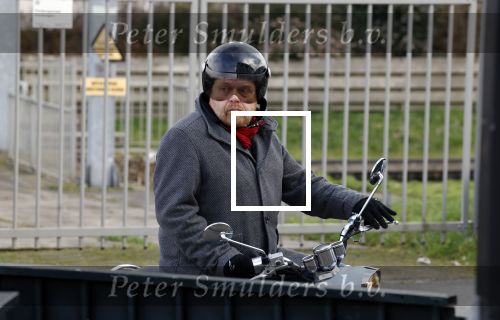 Amsterdam 4 februari 2023
Herdenkingsdienst/Begrafenis Heddy Lester.
Frits Huffnagel kwam op de scooter