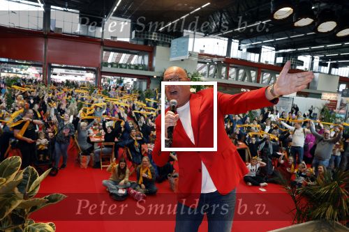 Amsterdam 18 februari 2023
Gaston Starreveld op de huishoudbeurs namens de postcodeloterij.