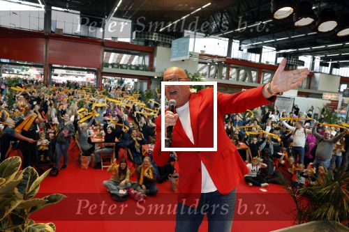 Amsterdam 18 februari 2023
Gaston Starreveld op de huishoudbeurs namens de postcodeloterij.
