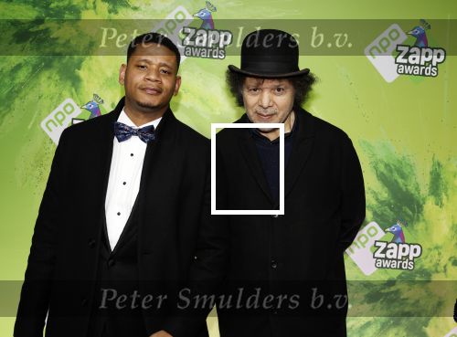 Hilversum 28 januari 2023
Zapp awards in studio 21 . Hakim Traidia en Sergio Ijssel