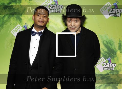 Hilversum 28 januari 2023
Zapp awards in studio 21 . Hakim Traidia en Sergio Ijssel
