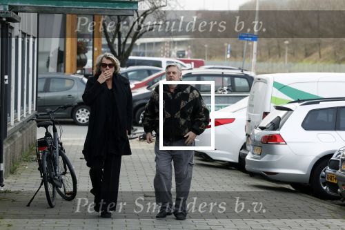 Amsterdam 4 februari 2023
Hans v d Togt met een vriendin bijde begrafenis van Heddy Lester.