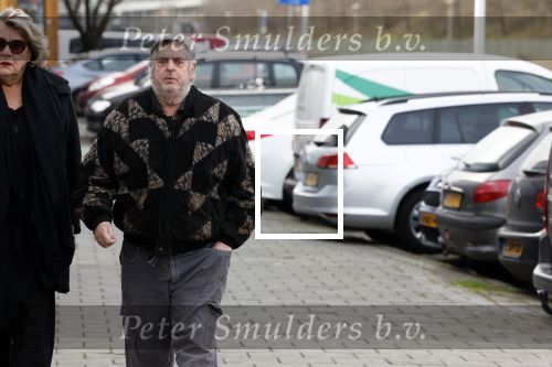 Amsterdam 4 februari 2023
Hans v d Togt met een vriendin bijde begrafenis van Heddy Lester.
