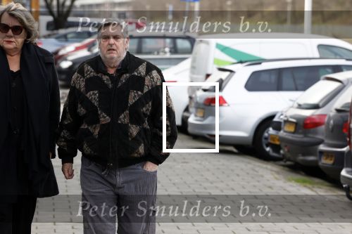 Amsterdam 4 februari 2023
Hans v d Togt met een vriendin bijde begrafenis van Heddy Lester.