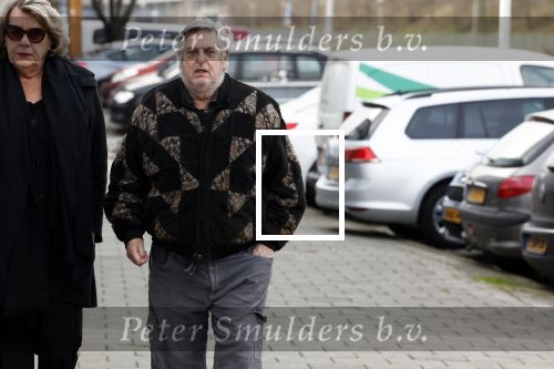 Amsterdam 4 februari 2023
Hans v d Togt met een vriendin bijde begrafenis van Heddy Lester.