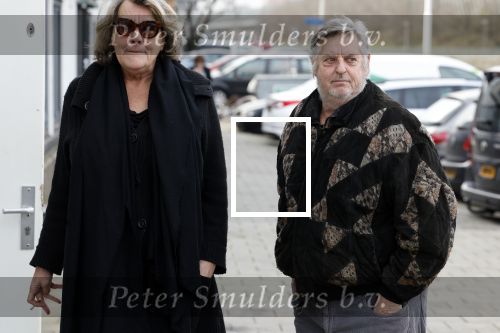 Amsterdam 4 februari 2023
Hans v d Togt met een vriendin bijde begrafenis van Heddy Lester.