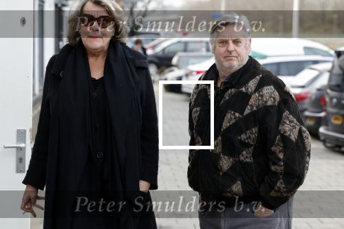 Amsterdam 4 februari 2023
Hans v d Togt met een vriendin bijde begrafenis van Heddy Lester.