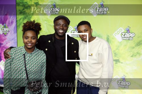 Hilversum 28 januari 2023
Zapp awards in studio 21 . Iven Cudogham en kinderen