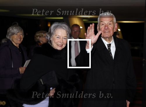 Apeldoorn 15 februari 2023
Prinses Margriet viert haar 80e verjaardag in Orpheus.
 Jaap Rost Onnes en zijn vrouw Mary Rost Onnes