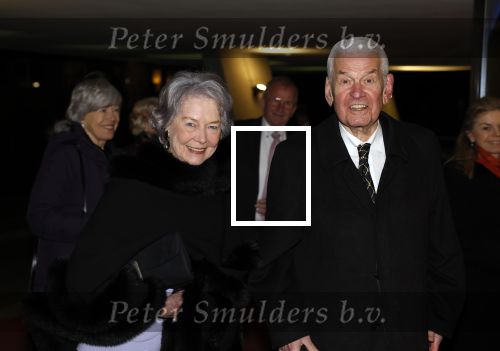 Apeldoorn 15 februari 2023
Prinses Margriet viert haar 80e verjaardag in Orpheus.
 Jaap Rost Onnes en zijn vrouw Mary Rost Onnes